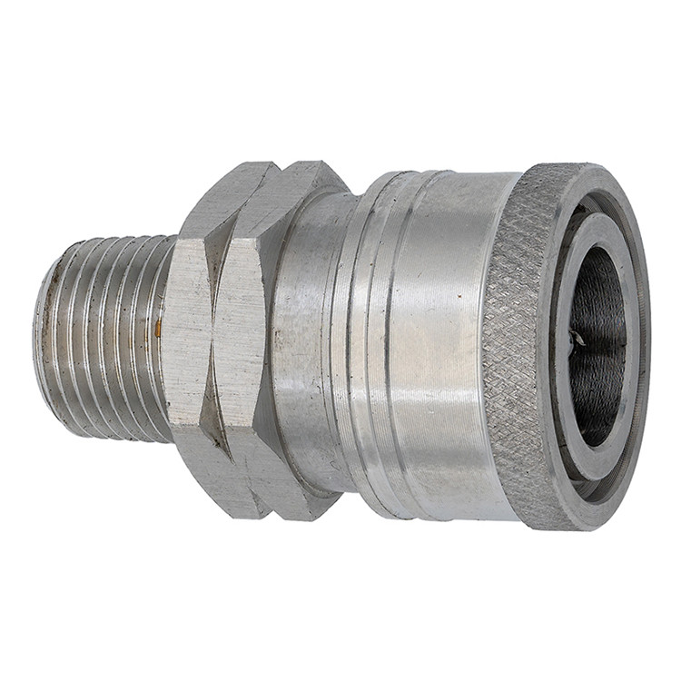 1/4 x 1/4" Stainless Steel Pressure Washer Coupler - Male NPT   CST3SS