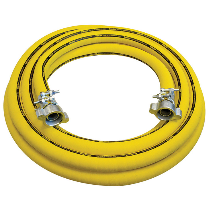 2" x 50' Air/Water Hose Assembly w/ Female Ground Joint Fittings   G232-200FF50