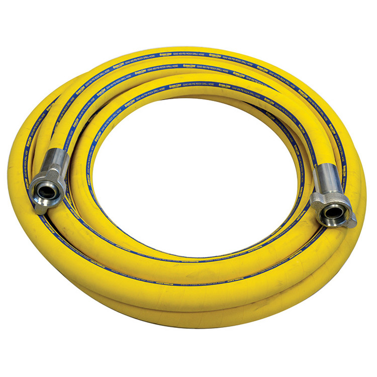 2" x 50' Rock Drill Hose Assembly w/ Female Ground Joint Fittings   G242-200CFF50