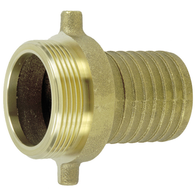 1-1/2 x 1-1/2" Brass NST Pin Male - Hose Barb  G31BNST-150