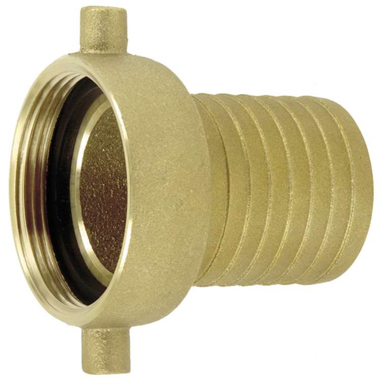 2-1/2 x 2-1/2" Brass NST Pin Female - Hose Barb  G32BNST-250