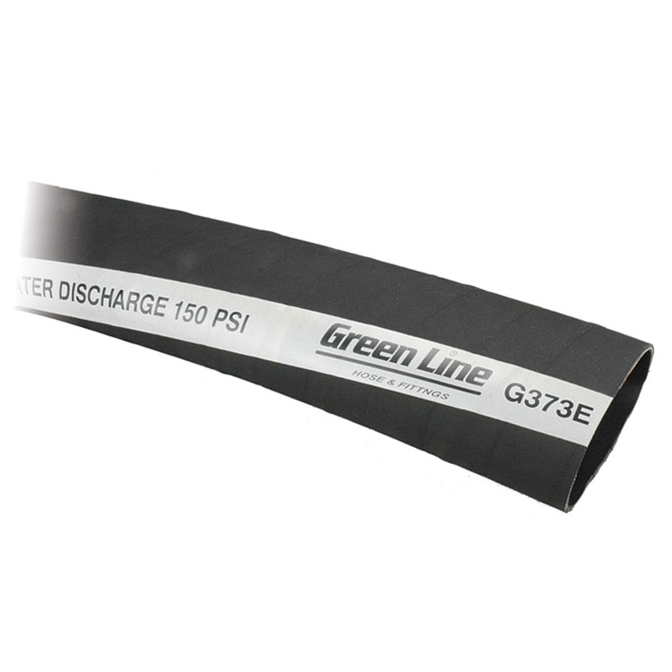 1-1/4" EPDM Rubber Water Discharge Hose   G373E-125