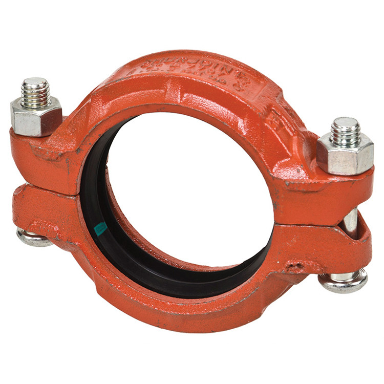 6" Flexible Grooved Coupling w/ Nitrile Gasket  G38VFT-600