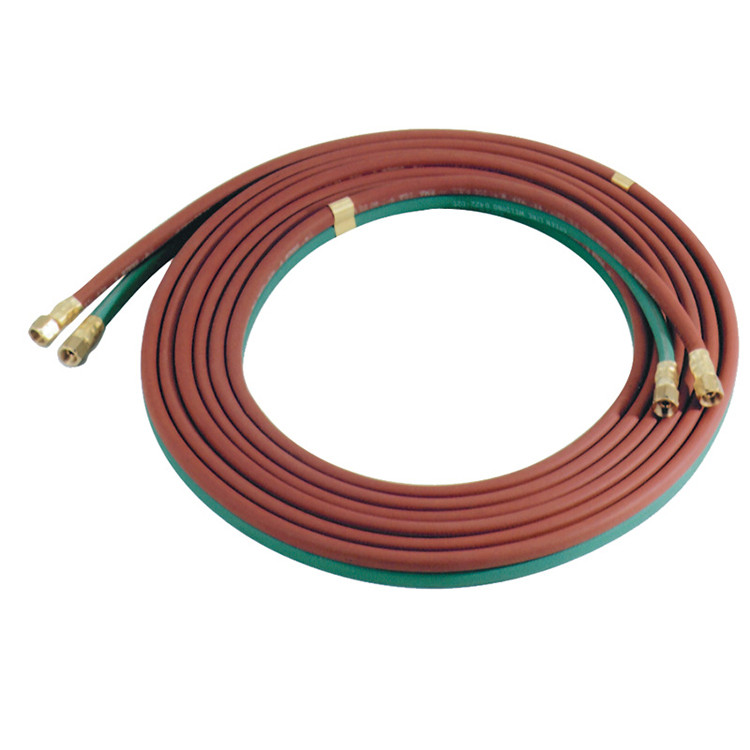 1/4" x 50' Oxy-Acetylene Grade R Twin Weld Hose Assembly   G422-025X50