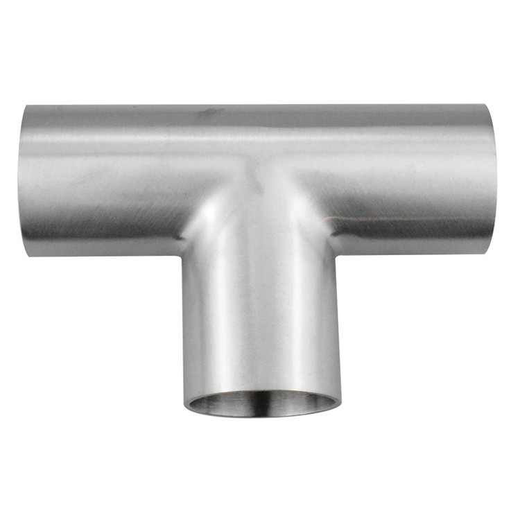 1" Sanitary Polished Weld Tee  G50TBW-100-100