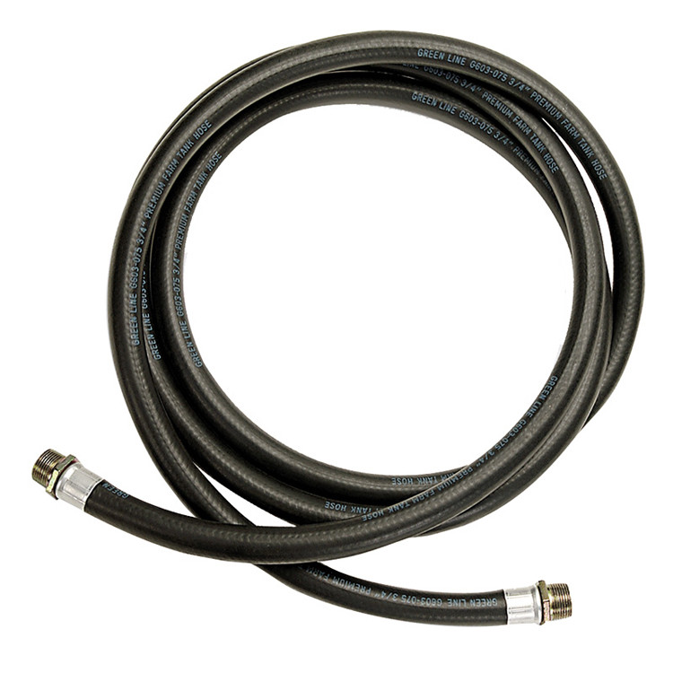 3/4 x 3/4" x 12' Premium Farm Tank Hose Assembly   G603-075MM12