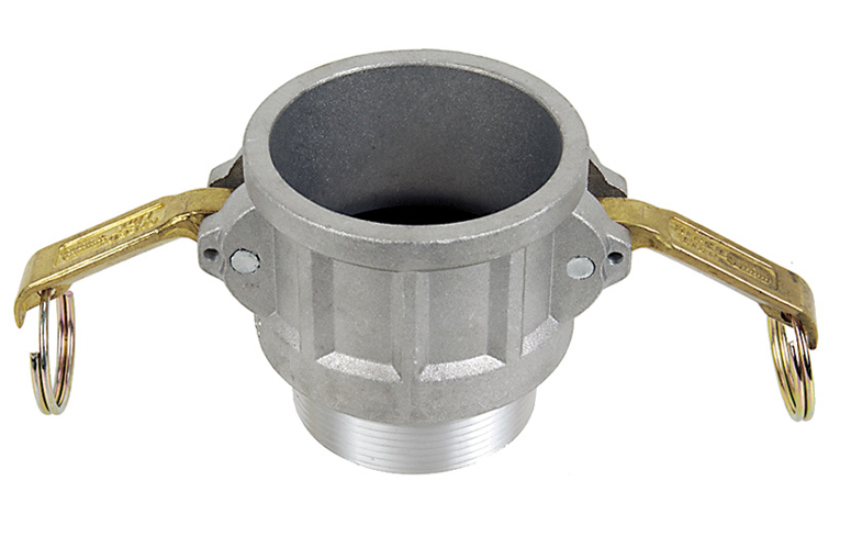 2-1/2" Aluminum Type B Female Camlock - Male NPT  G65B-250