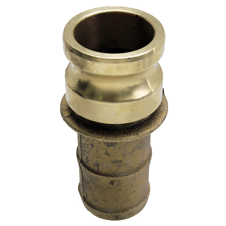 2" Brass Type E Male Camlock - Hose Barb  G65BRE-200