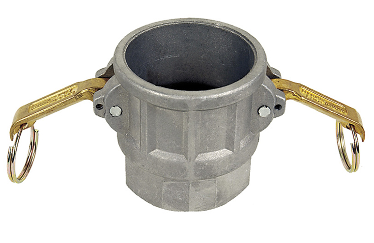 10" Aluminum Type D Female Camlock - Female NPT  G65D-1000