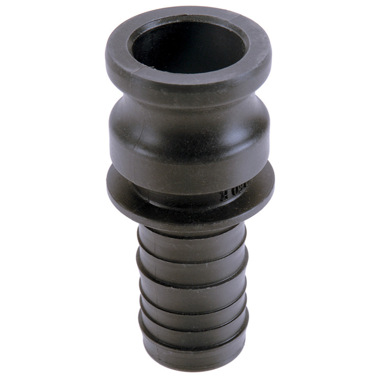1-1/4" Polypropylene Type E Male Camlock - Hose Barb  G65PE-125