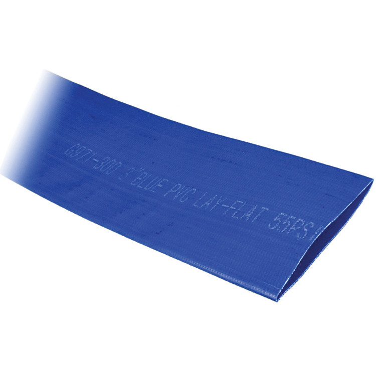 3" Blue PVC Lay-Flat Hose   G971-300