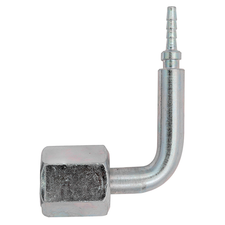 2mm x M12-1.5 Pulsar T1000 Series Hose Barb - Female Metric Swivel  T10963L-06-02M