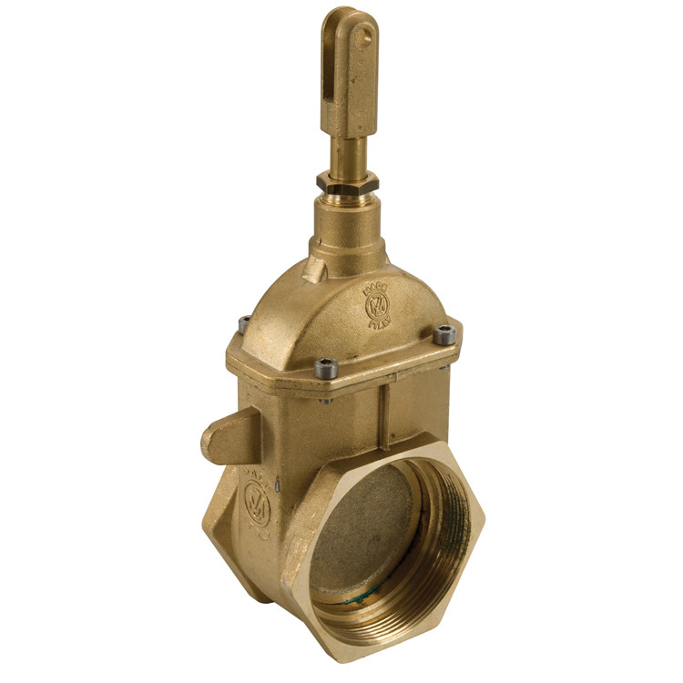 6" Brass Female NPT Piston Gate Valve  V215P-600
