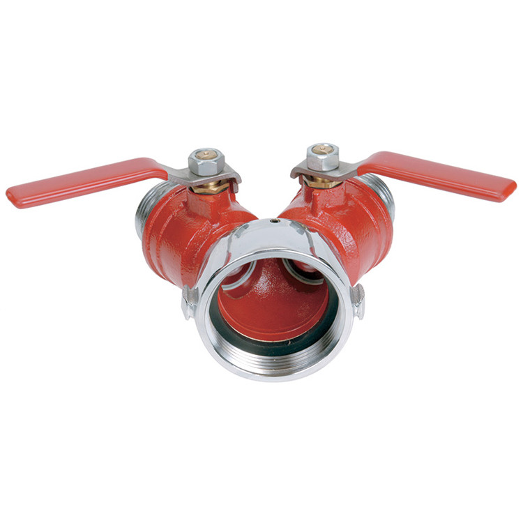 2-1/2 x 1-1/2" Hydrant Y-Valve Female BAT - Male NPSH  V803-250-150