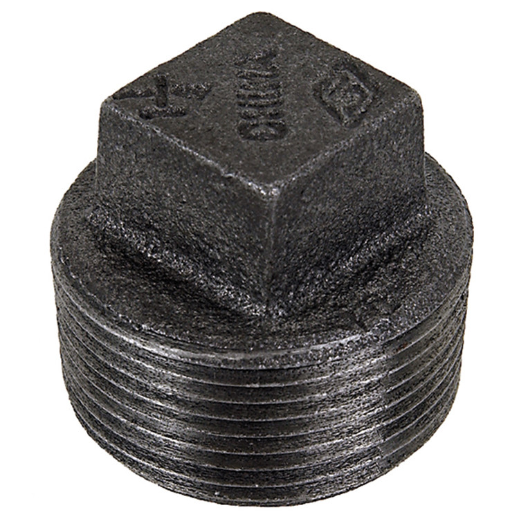 3" Sch. 40 Black Iron Male NPT Plug   G1600M-300