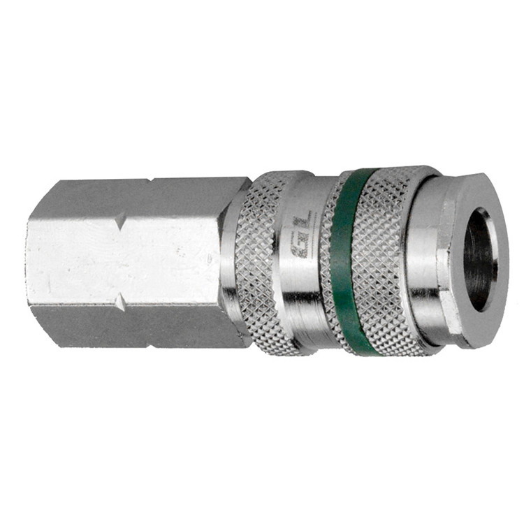 1/4 x 3/8" Steel CEJN Pneumatic Coupler - Female NPT   CH60-23