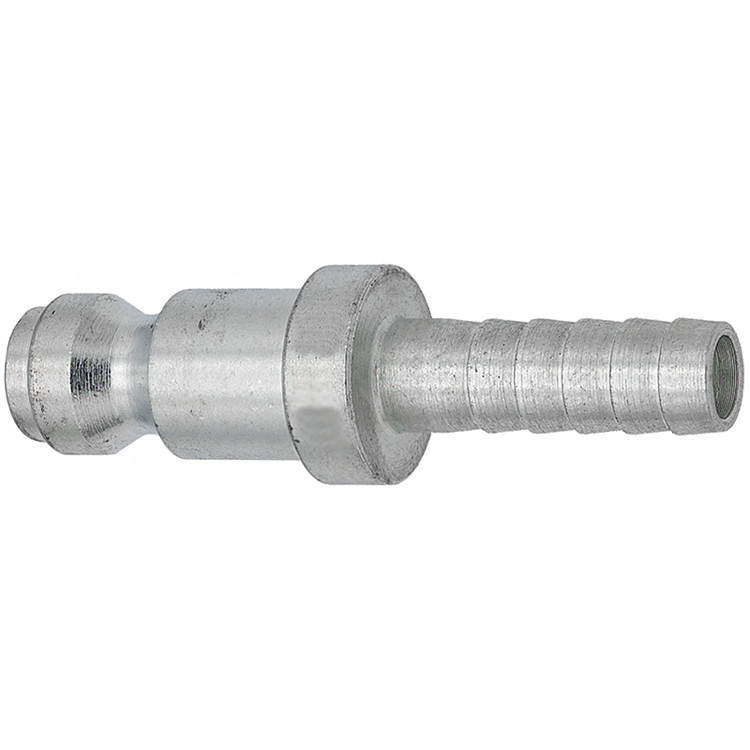 1/2 x 1/2" Steel Tru-Flate Pneumatic Nipple - Hose Barb   CP9-45