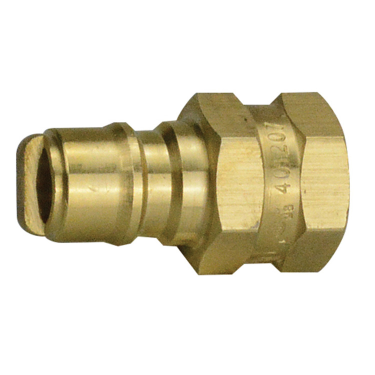 3/4 x 3/4" Brass Natural Gas Nipple - Female NPT    CP632-12