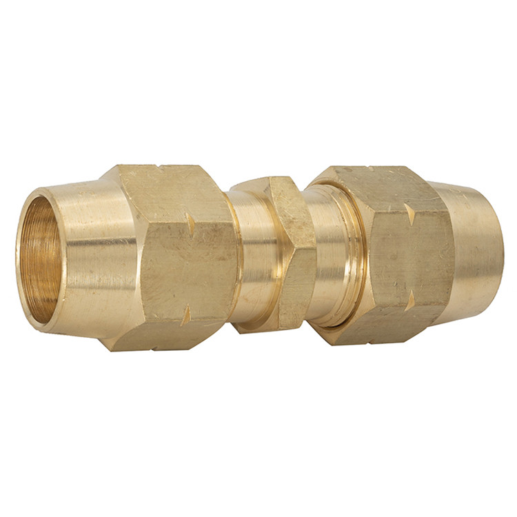 1/2" Brass Air Brake Hose Compression Nut/Sleeve/Coupler Assembly   G4300-08