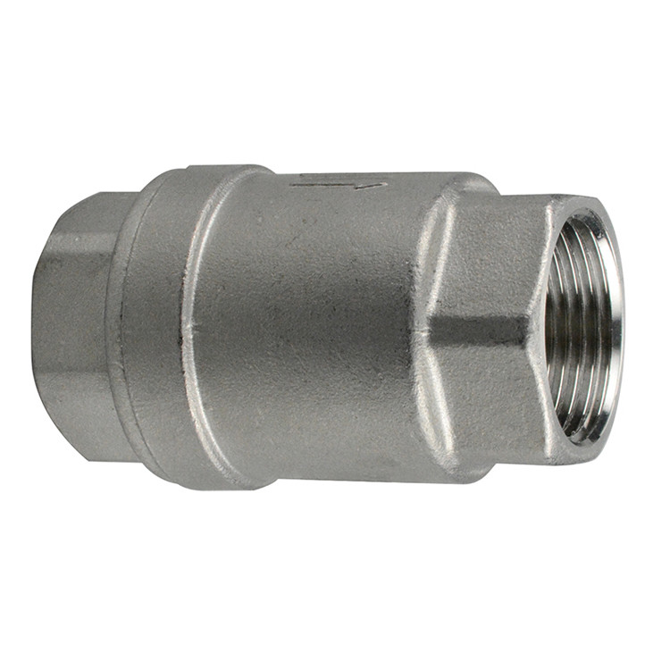 1-1/2" Stainless Steel Female NPT Spring Loaded Check Valve   V408-150