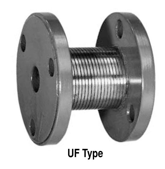 UF-75 Series Lovejoy® Uniflex Flange-Flange Coupling   UF75-DROP OUT-S=1.81