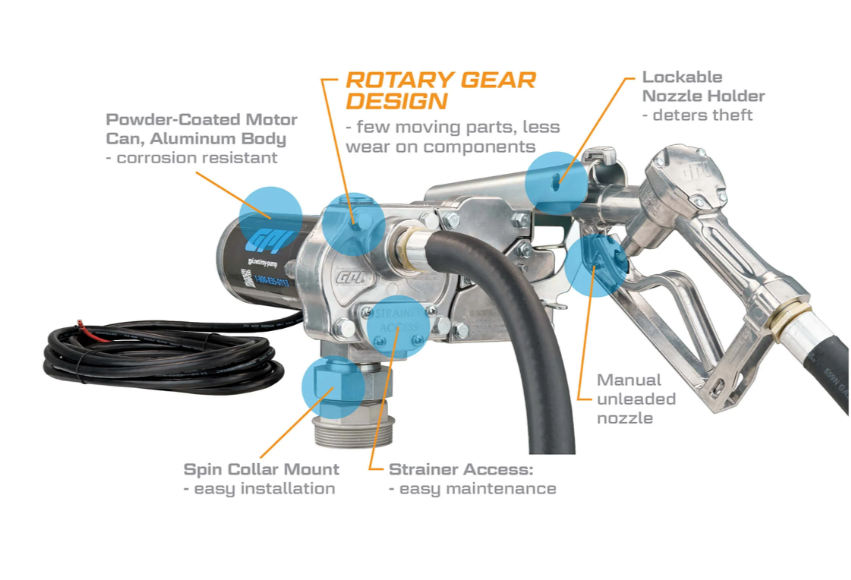 15 GPM 12V M-150® Series Fuel Transfer Pump   110000-99