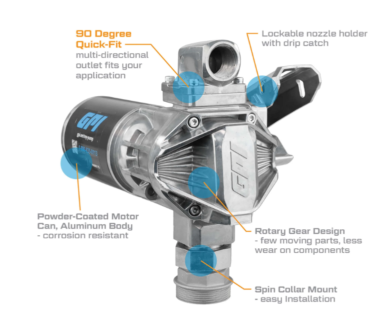 20 GPM 12V G20® Series Fuel Transfer Pump   162000-01