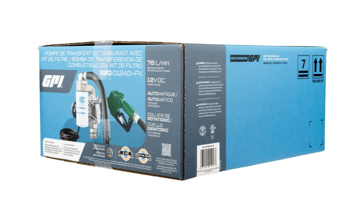 20 GPM 12V G20® Series Fuel Transfer Pump   162020-03