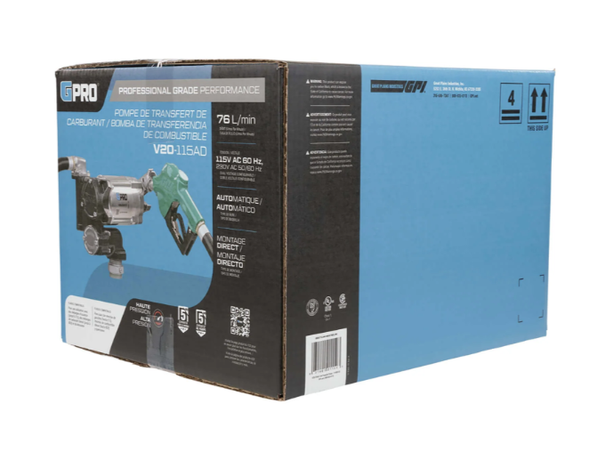 20 GPM 115V V20® Series Fuel Transfer Pump   171000-03