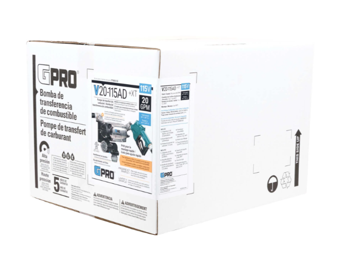 20 GPM 115V Extreme Temperature Rated V20® Series Fuel Transfer Pump   171000-53