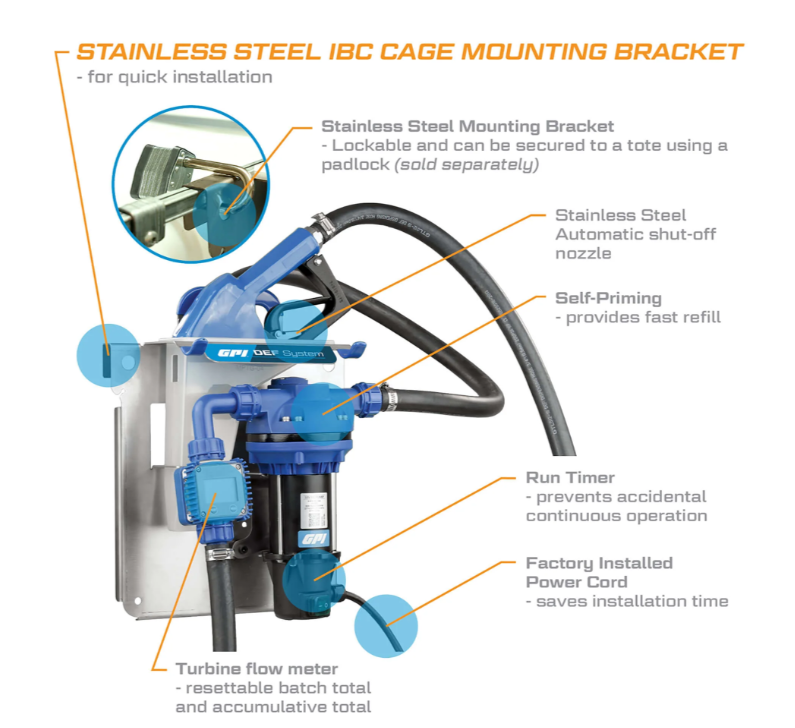 DEF Transfer Pump System   180012-03
