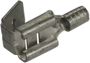 100 Pc. .250" Volkswagen Open-End Piggyback Spade Connector  1597-CS
