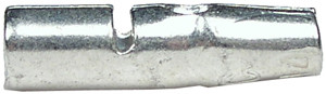 100 Pc. 16-14 AWG .157" Non-Insulated Male Bullet Connector  2458-CS