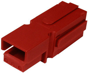 10 Pc. 75A Series Red Polycarbonate Single Pole Modular Housing  3225-34