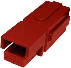 10 Pc. 120A Series Red Polycarbonate Single Pole Modular Housing  3235-34
