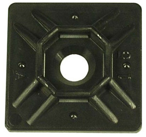 100 Pc. #6 Acrylic Adhesive Cable Tie Mounting Pad  7085-0-36