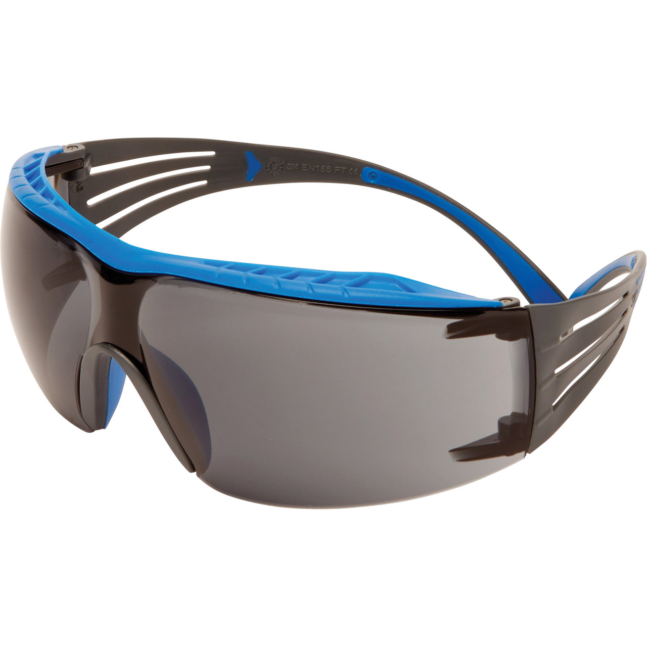 Securefit® Scotchgard® 400X Series Safety Glasses w/Grey Lens  SF402XSGAF-BLU