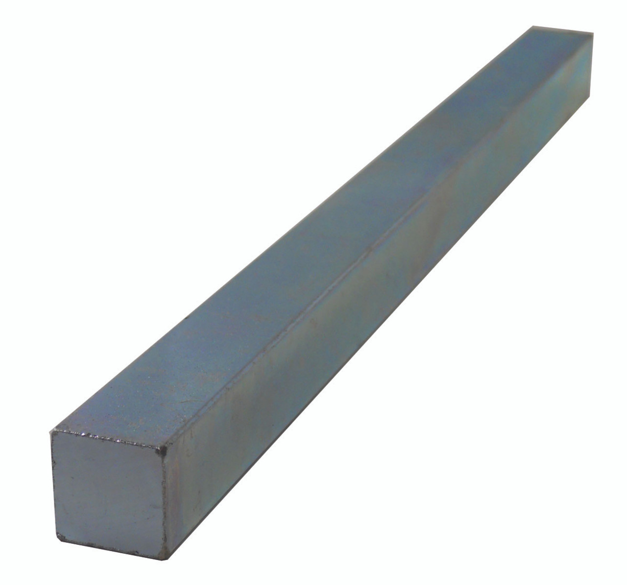 Square SAE 1/16 x 36" Zinc Plated Steel Keystock  .063-36