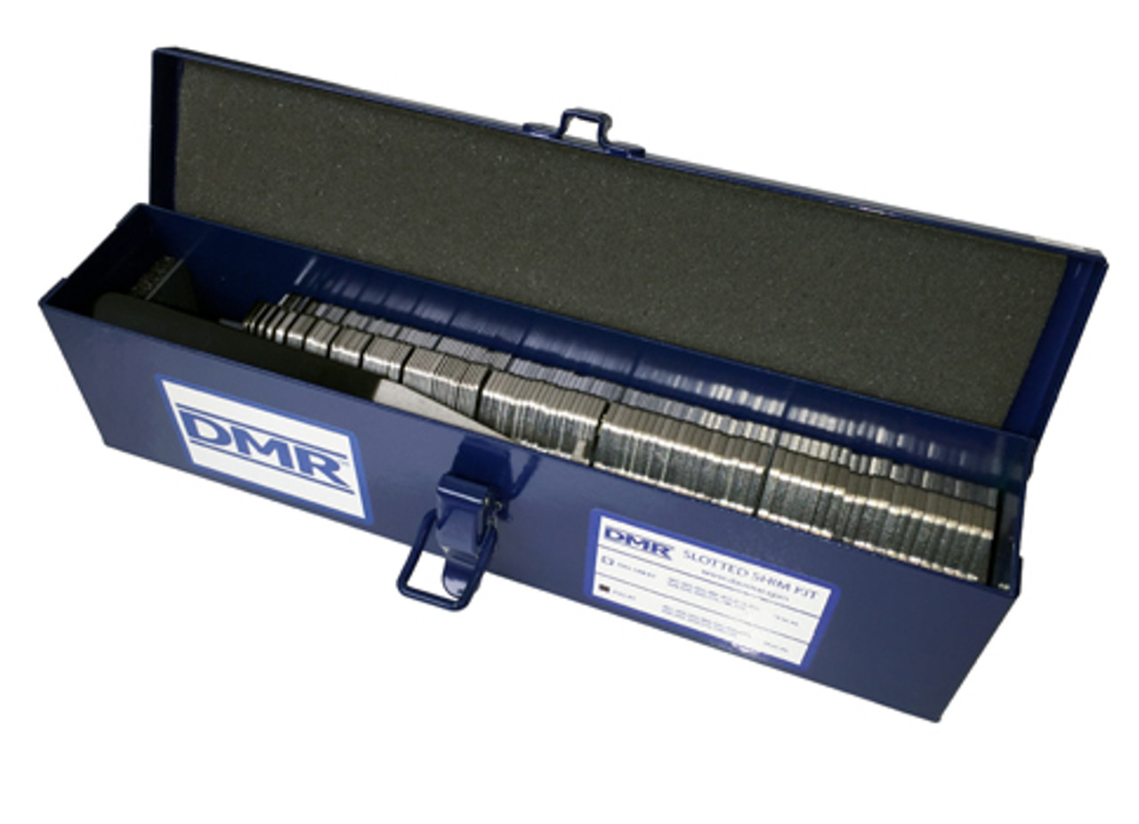 Individual 6.00 x 6.00 x .010" Stainless Slotted Shim  .010-OE-10