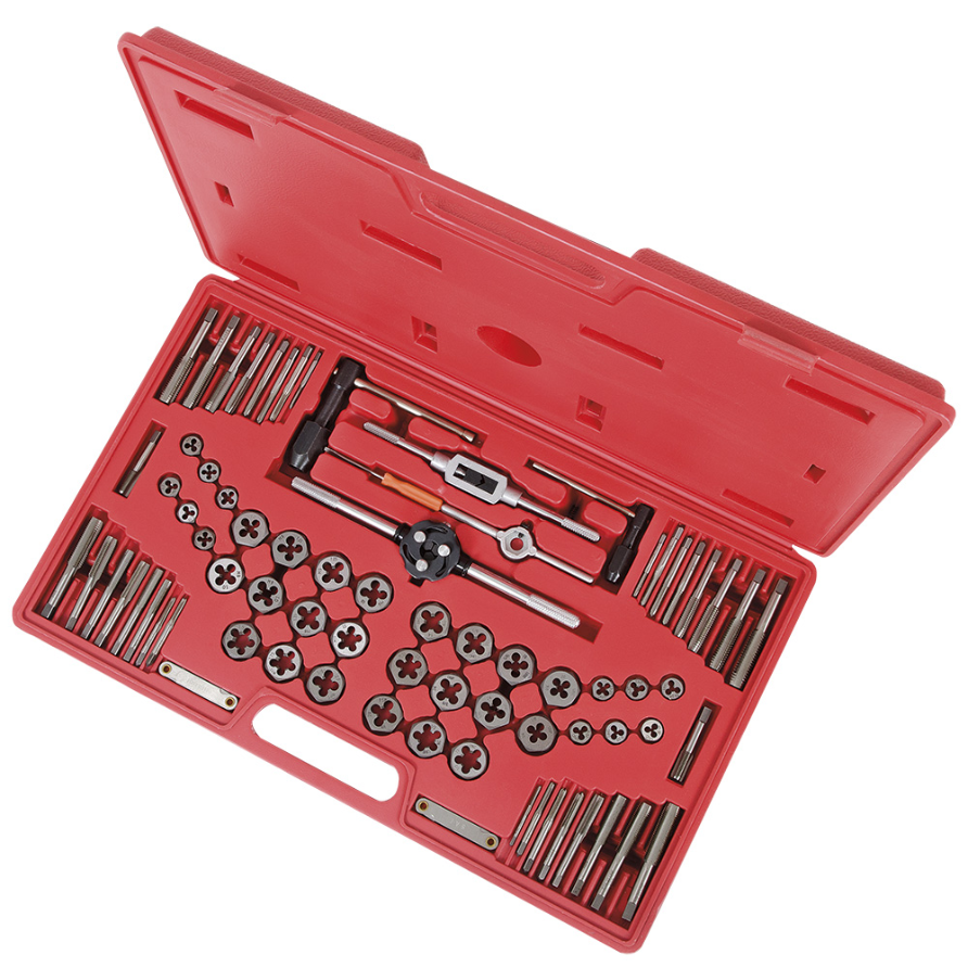 76 Pc. SAE/Metric Alloy Tap & Die Set 530118