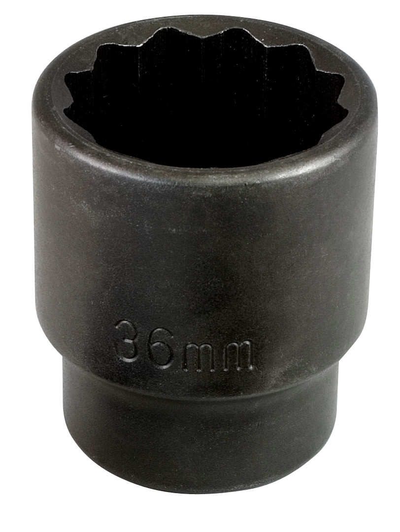3/4" Drive x 36mm 12 Point Axle Nut Socket   22090