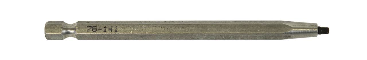 Robertson Power Bit #1 x 4" Plain Finish  78141