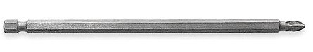 Phillips Power Bit #1 x 6" Plain Finish  78251