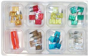 36 Pc. Min Blade w/LED Fuse Assortment  6M-91