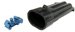Metri-Pack 150 Series 2-Way Male Housing Assembly  515-91