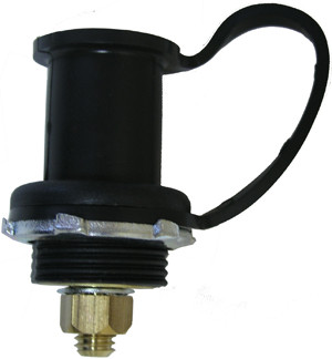 Black Negative Remote Charging Post  826-11