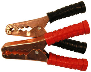 1 Pr. 200A Red & Black Insulated Battery Clamps  842-32
