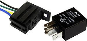 12V @ 25/20A Mini Blade Relay & Pigtail Combo  912-91