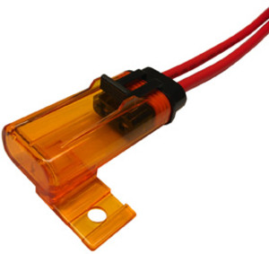 10 Pc. 10 AWG @ 40A Standard/Min Blade Waterproof Fuse Holder  948-34
