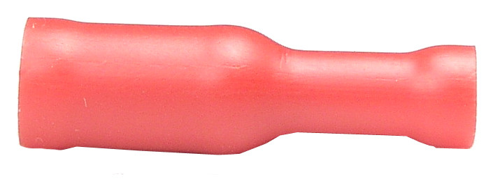 100 Pc. 22-18 AWG .180" Vinyl Insulated Female Bullet Connector  1169-CS